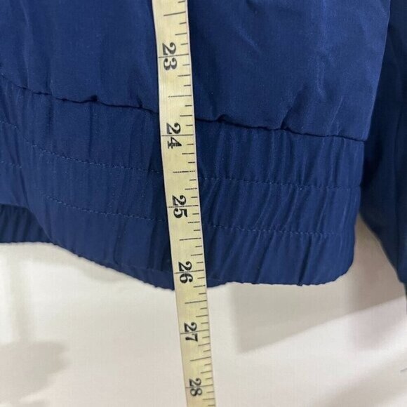 Fila Jovia Women Athletic Plus Size 2X Zip-Front Logo Track Jacket Navy White - Picture 12 of 12